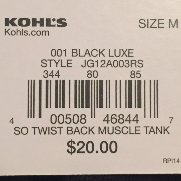 SO NWT TWIST BACK MUSCLE TANK TOP - Picture 11 of 11